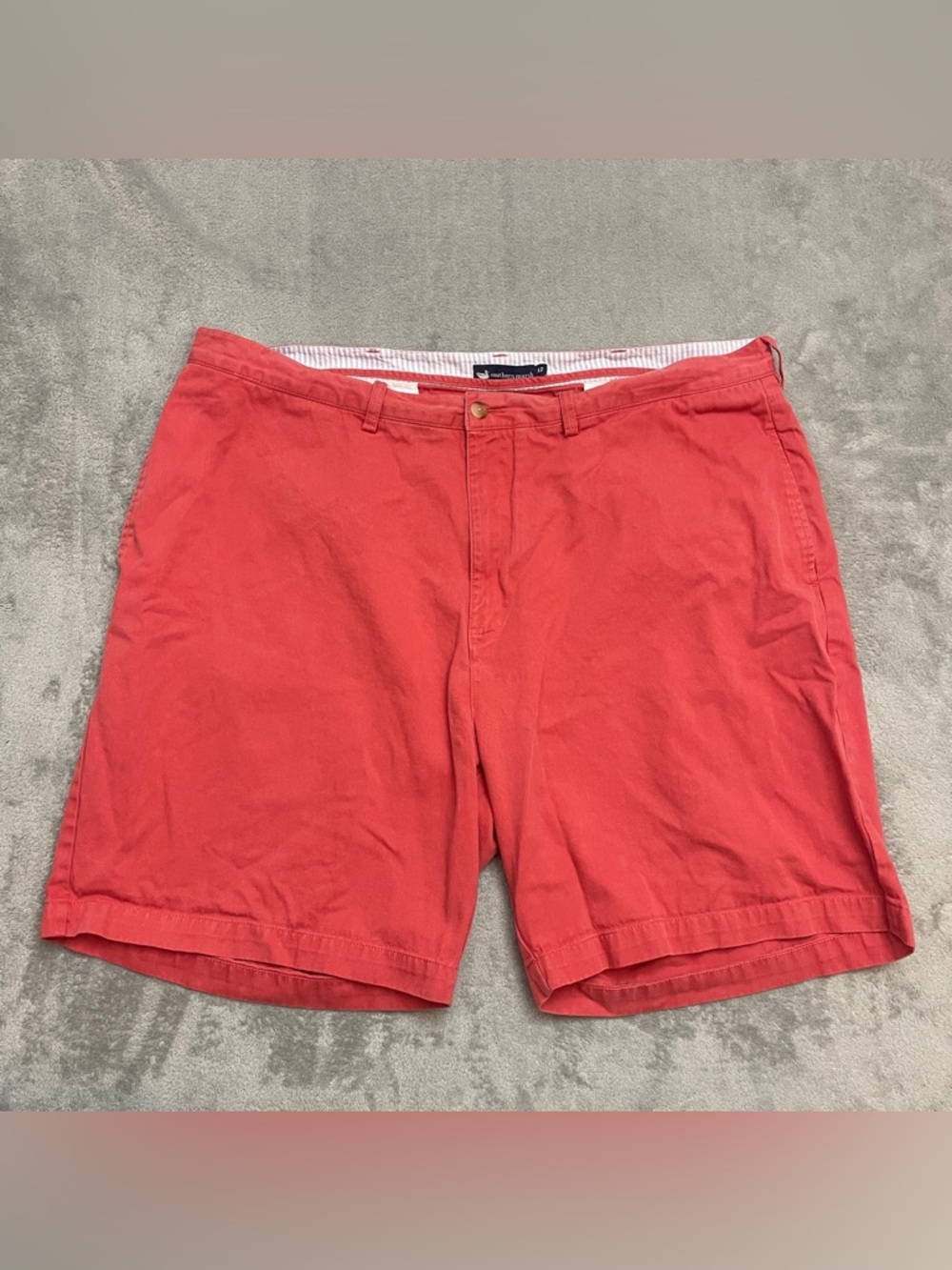 Southern Marsh Men Shorts 42 Cotton Chino Casual Relax Fit Coral